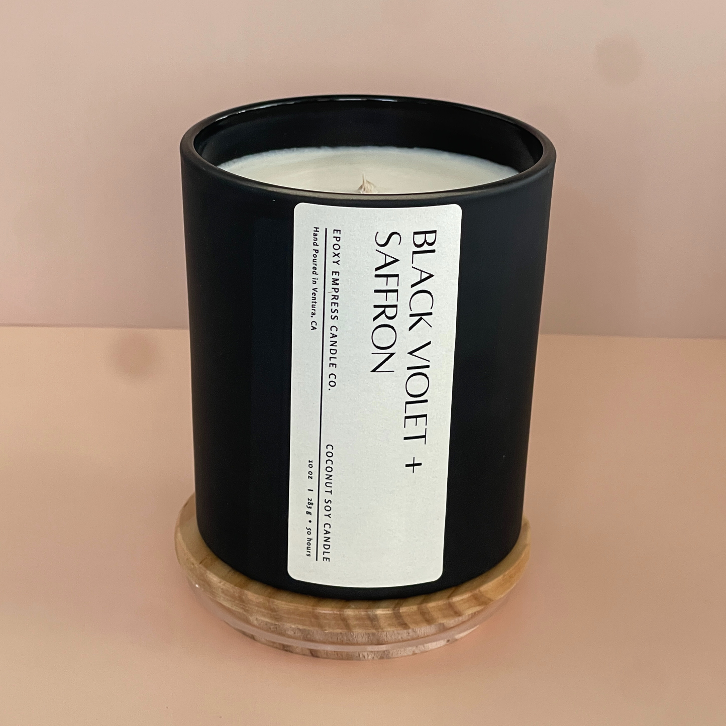 Black Violet + Saffron