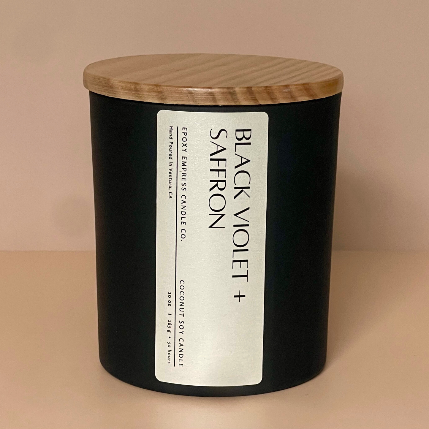 Black Violet + Saffron