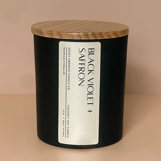 Black Violet + Saffron