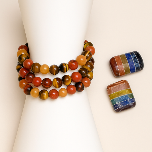 Radiance — Mixed Stone Bracelet & Chakra Stone