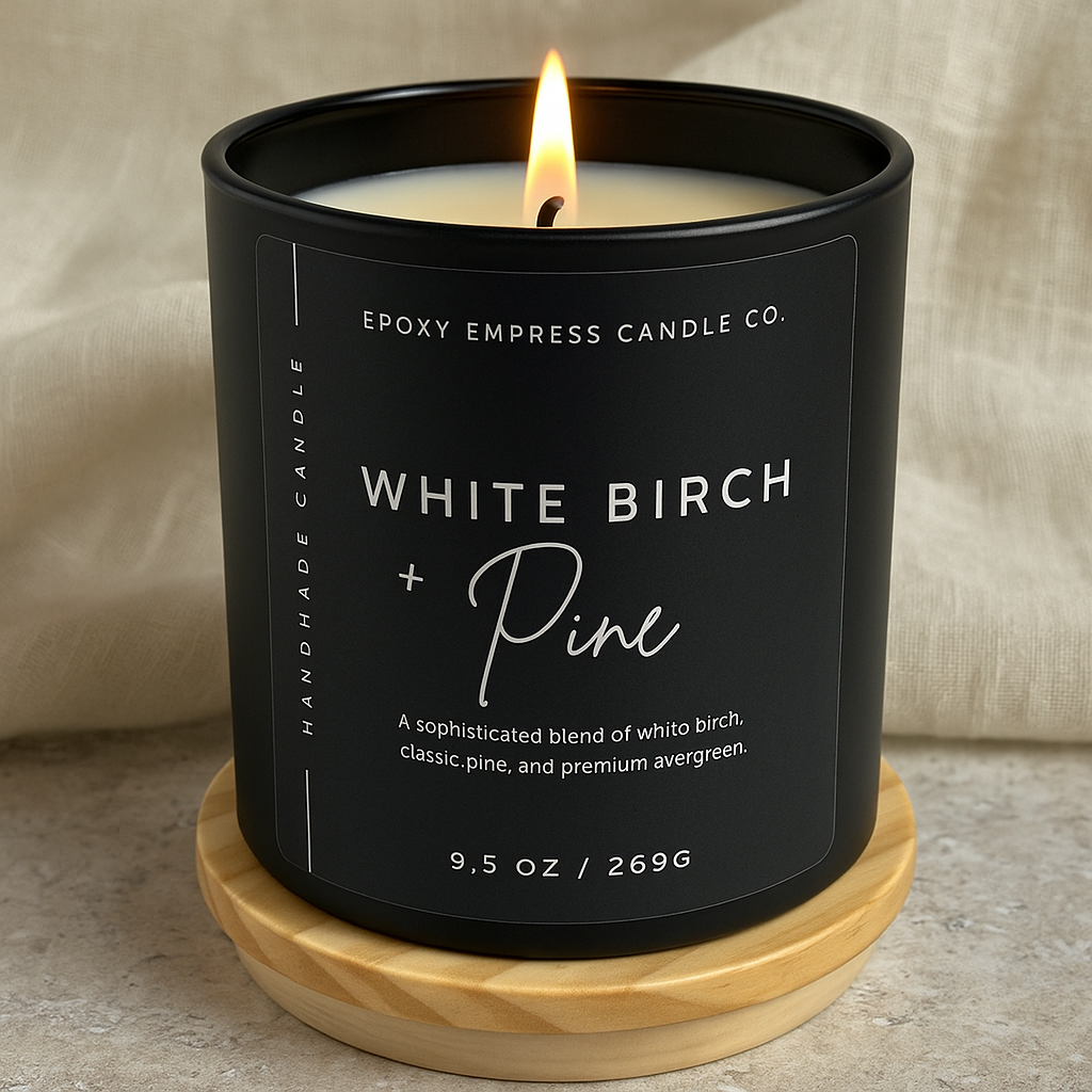 White Birch + Pine Candle