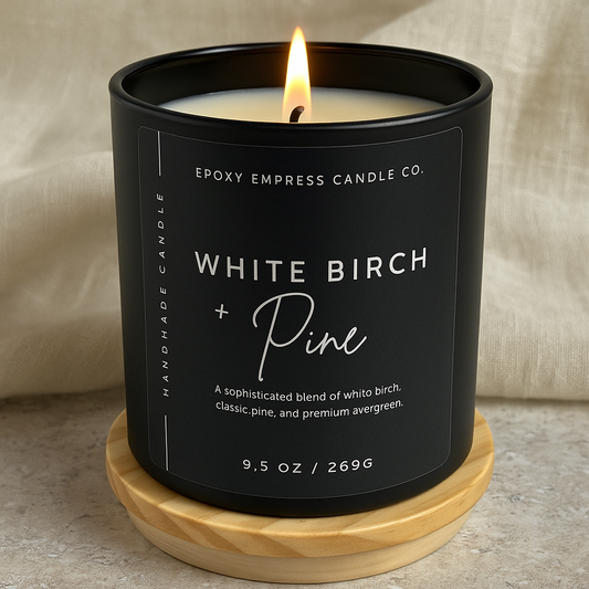 White Birch + Pine Candle